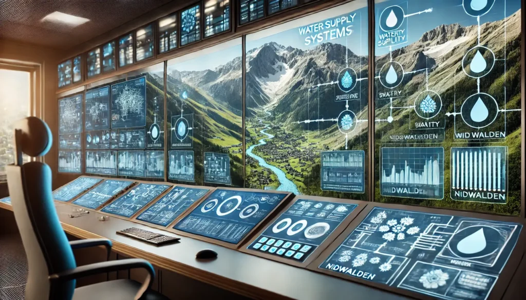 nidwaldner gemeinden software wasserversorgung